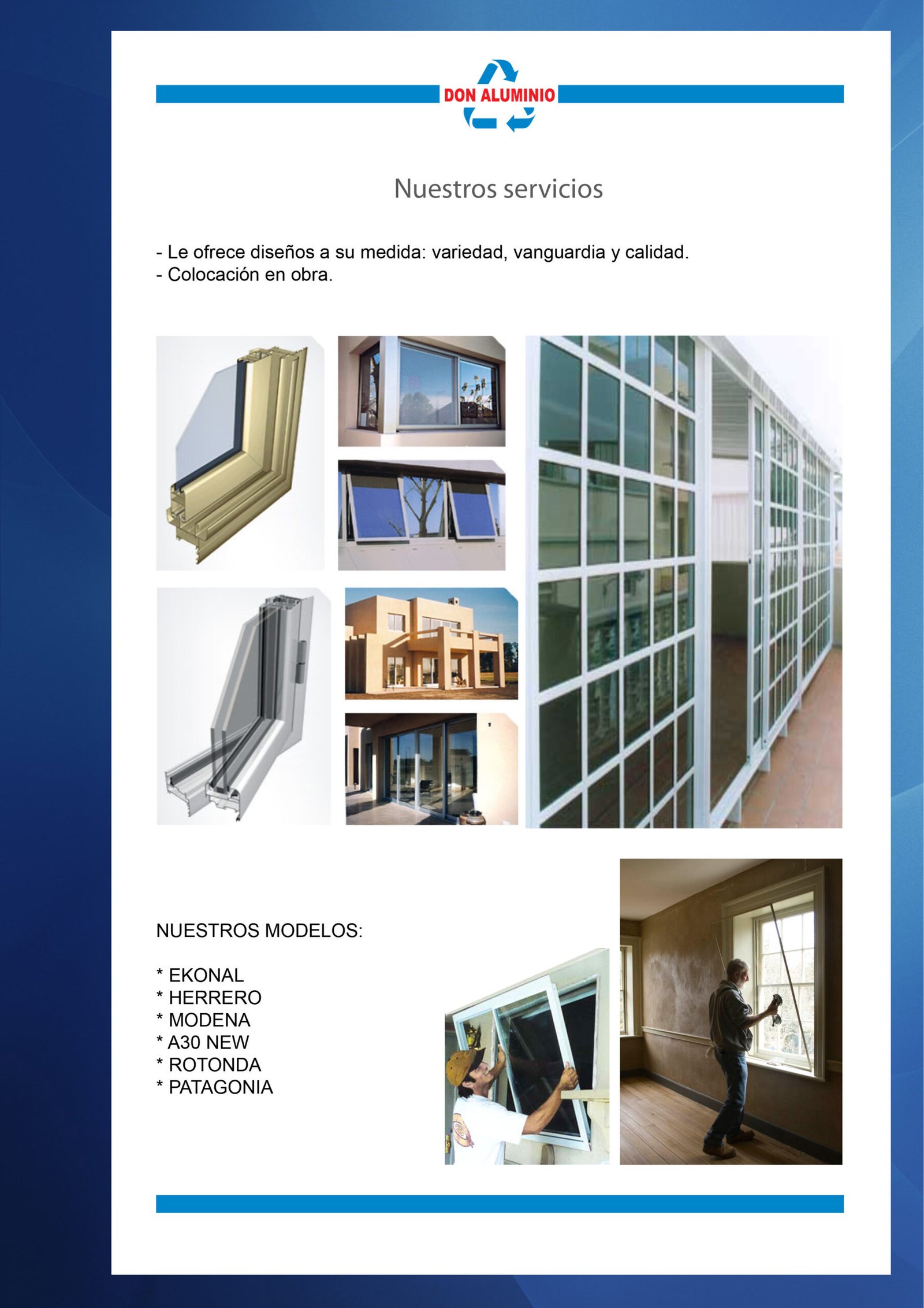 Don Aluminio – Fábrica de Aberturas en Córdoba