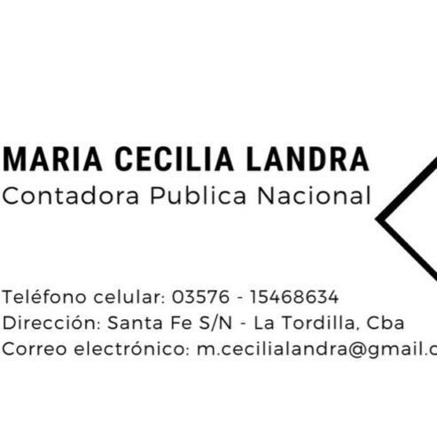 Contadora  Maria C. Landra