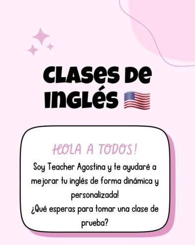 Miss Agostina – Clases de Ingles