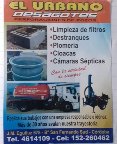 Desagotes El Urbano | Soluciones Integrales de Saneamiento en Córdoba