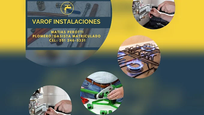 Varof Instalaciones | Reparación de Cañerías de Agua y Gas con Garantía