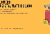 Gasista y Plomero Matriculado en Córdoba