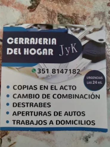 Cerrajería Móvil J y K | Servicio a Domicilio en Córdoba
