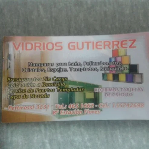 Vidrios Gutiérrez | Cristales Templados, Espejos y Mamparas