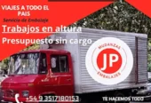 JP Mudanzas | Fletes, Mudanzas y Trabajos en Altura