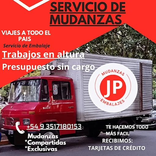 JP Mudanzas | Fletes, Mudanzas y Trabajos en Altura