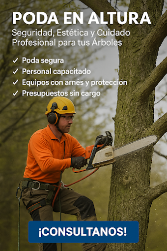 Poda en Altura y Cercos | Zonas Urbanas, Rurales y Públicas