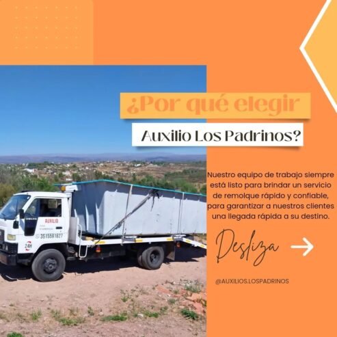 Auxilio Los Padrinos | Fletes y Servicio de Puente Baterías