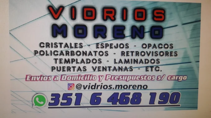 Vidrios Moreno | Cristales Templados, Laminados, Espejos