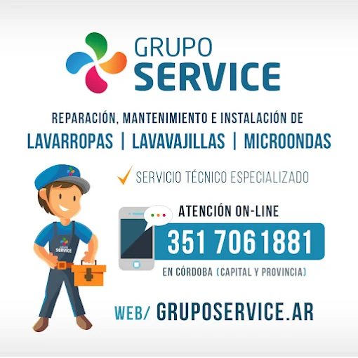 Grupo Service Córdoba |Técnico de Lavarropas, Lavavajillas
