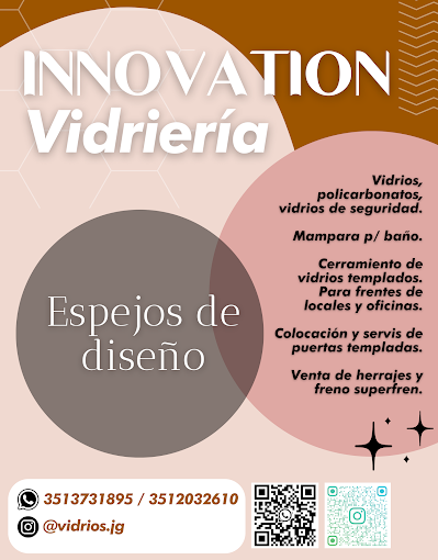 Vidriería Innovation | Cristales Templados, Laminados, DVH y Espejos