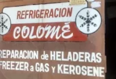 Refrigeración Colomé | Reparación Heladeras Freezers a Gas y Kerosene