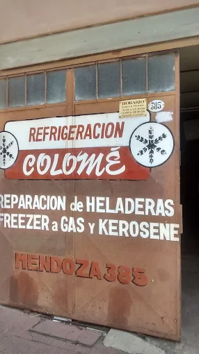 Refrigeración Colomé | Reparación Heladeras Freezers a Gas y Kerosene