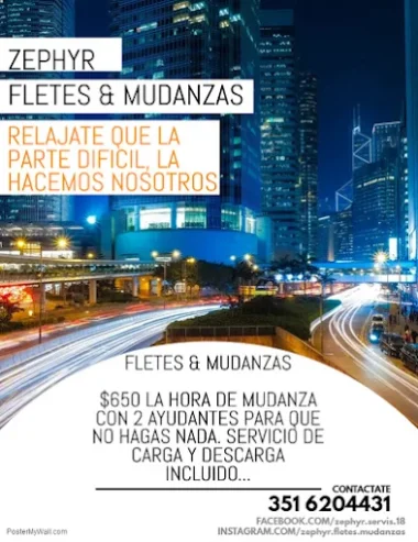 Zephyr Mudanzas y Fletes |  en Córdoba -Servicio de Calidad