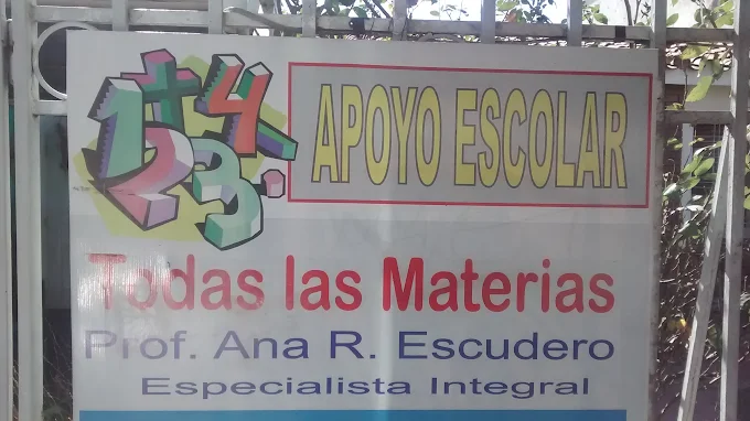 Apoyo Escolar Prof. Ana R. Escudero | Clases Particulares
