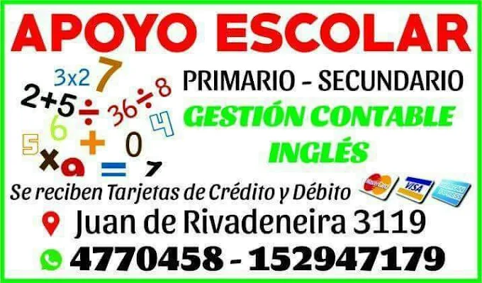 Apoyo Escolar Brenda | Clases de Apoyo en Córdoba