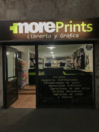 MorePrints Librería y Gráfica | Impresión, Encuadernación