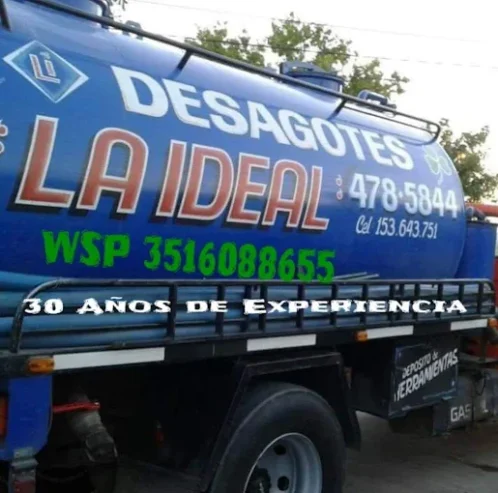 Desagotes La Ideal | 38 Años de Excelencia en Desagotes en Córdoba
