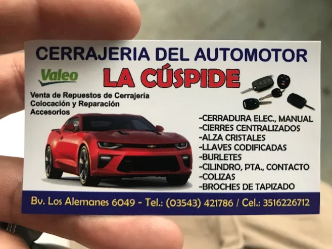 Cerrajería La Cúspide | Cerrajero Automotriz