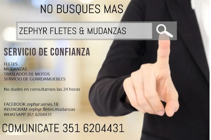 Zephyr Mudanzas y Fletes |  en Córdoba -Servicio de Calidad