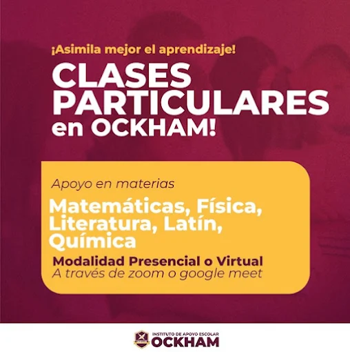 Instituto Ockham | Clases de Apoyo y Preparación