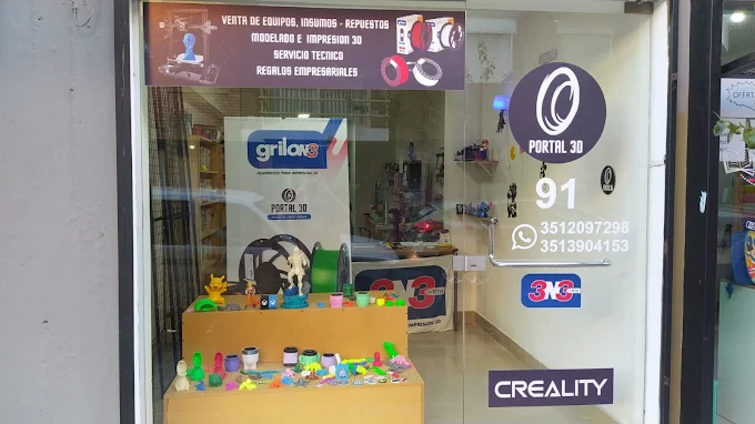 Portal 3D | Servicios de Impresión 3D, Venta de Insumos y Asesoramiento Técnico en Córdoba