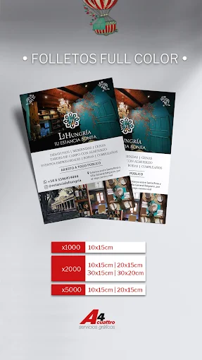 A4 Servicios Gráficos | Copiado Técnico, Ploteo de Planos, Bajadas a Color y Gráfica Personalizada