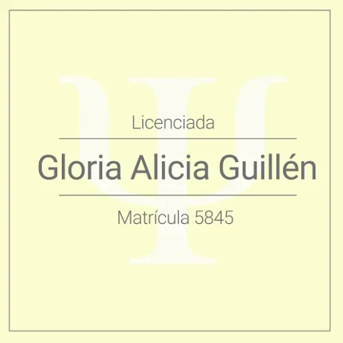 Lic. Gloria Alicia Guillén | Psicóloga para Adolescentes y Adultos, Autoconocimiento, Manejo de Ansiedad, Depresión