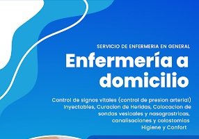 Enfermería a Domicilio | Inyectables, Curaciones y Control de Signos Vitales