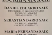 Saiz Escribanía | Servicios Notariales Confiables y Ágiles