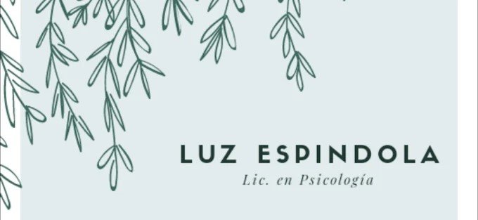 Lic. Luz Espíndola | Psicóloga para el Bienestar Emocional, Atención Individual, Familiar y de Pareja