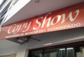 Copy Show | Impresión sobre Prendas, Producciones por Mayor y Sublimación