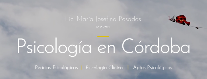 Lic. María Josefina Posadas | Psicóloga , Pasión por la Psicología y Constante Formación