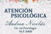 Lic. Andrea Nicolás | Psicología Clínica y Psicoanálisis en Córdoba