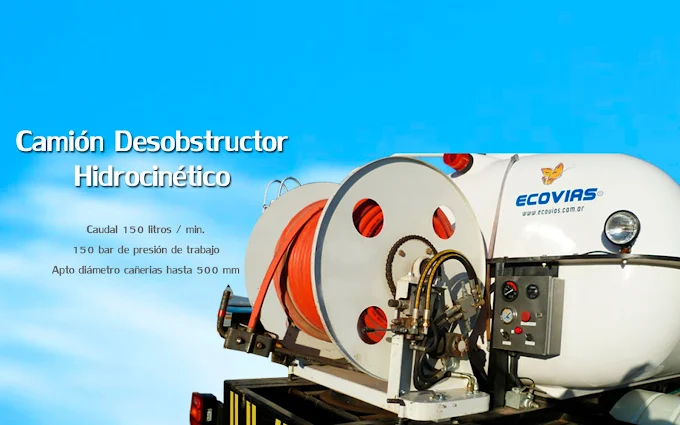 Ecovías | Desagotes y Desobstrucciones con Tecnología