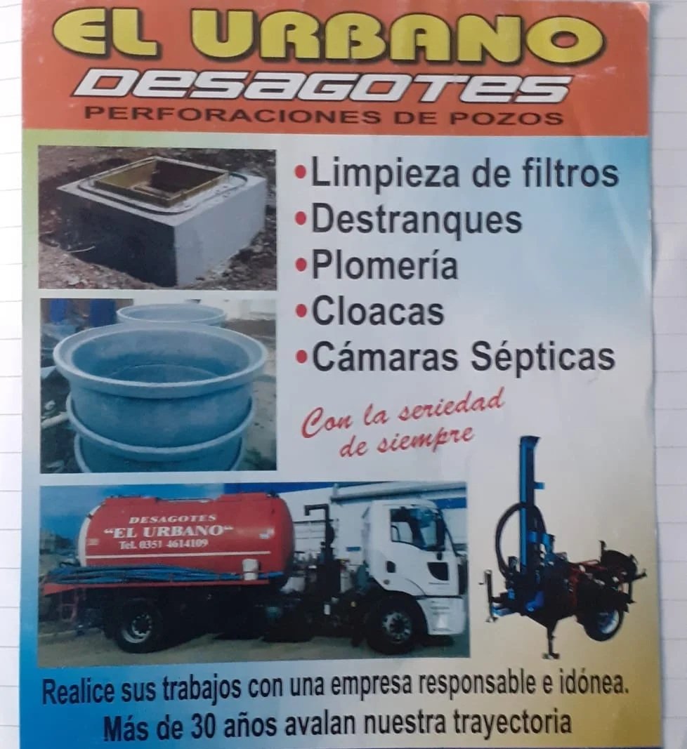 Desagotes El Urbano | Soluciones Integrales de Saneamiento en Córdoba