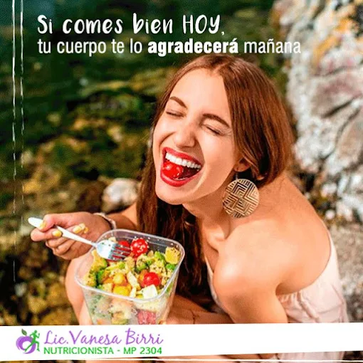 Lic. Vanesa Birri | Nutricionista Deportiva, Vegetarianos e Intestino Sano