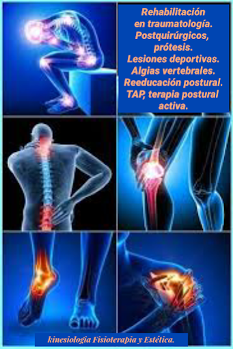 Kinesiología, Fisioterapia y Estética  DLM Postquirúrgico, Rehabilitación y Tratamientos Estéticos