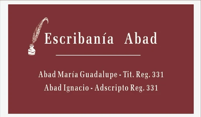 Escribanía Abad | Asesoramiento en Derecho Internacional Privado, Contratos Internacionales, Sucesiones y Sociedades Comerciales