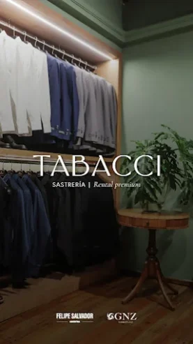 Tabacci | Rental Premium de Sastrería para Prendas Únicas y Confección Sofisticada