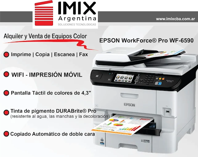 Imix Argentina | Alquiler de Impresoras, Mantenimiento Técnico y Copiado Profesional
