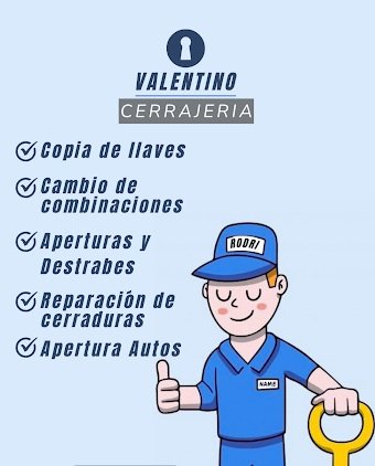 Cerrajería Valentino | Cerrajero 24 Horas en Córdoba
