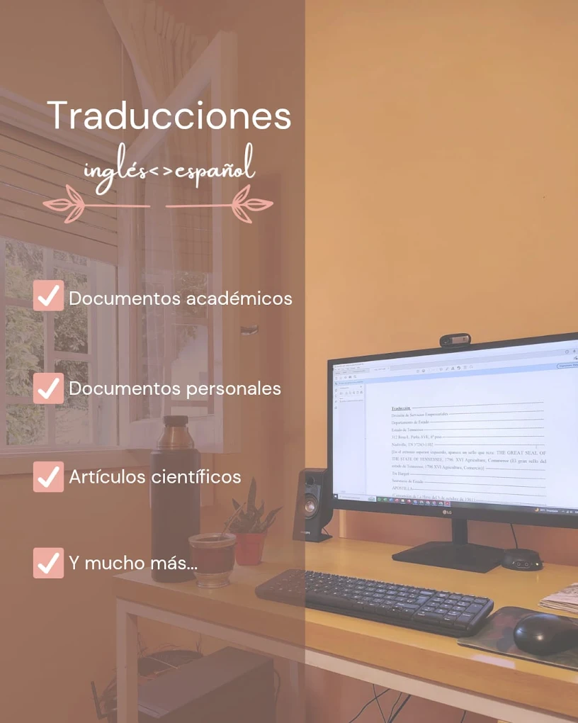 María Ludmila Demarchi | Traductora Pública de Inglés y Español – Documentos Personales, Educativos, Notariales, Judiciales