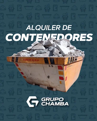 GRUPO CHAMBA | Alquiler de Contenedores, Baños Químicos y Obradores para Obras y Eventos