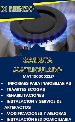 Electricista, Gasista y Técnico en Refrigeración Matriculado