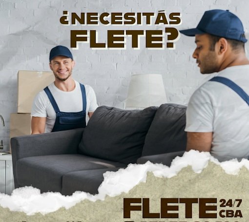 Flete 24/7 CBA | Fletes y Mudanzas en Córdoba