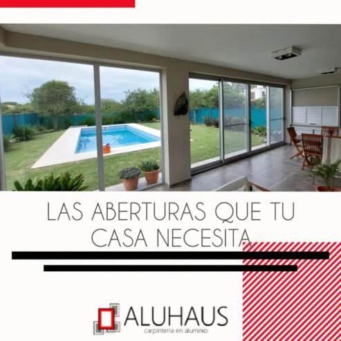 Aluhaus | Fábrica e Instalación de Aberturas y Cerramientos de Aluminio