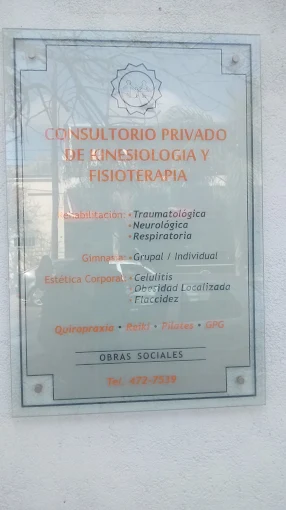 Consultorio Privado de Kinesiología y Fisioterapia y Pilates