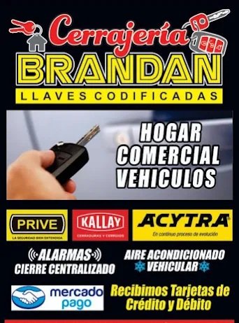 Cerrajería Brandan | Soluciones para Casas y Autos en Córdoba