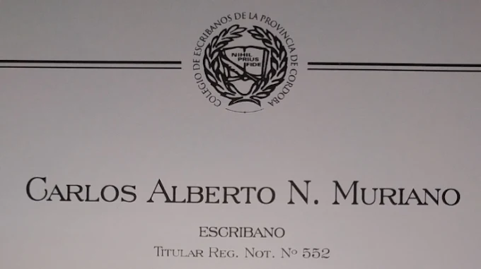Escribania Muriano | Trámites Notariales, Asesoramiento Claro y Confiable